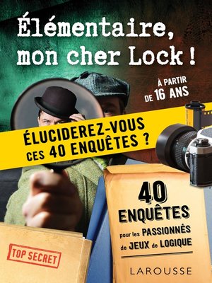 cover image of Elementaire, mon cher Lock--40 enquêtes